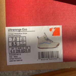 New Vans Ultrarange Exo MTE White Hinking Ankle Boot Outdoor Sneakers